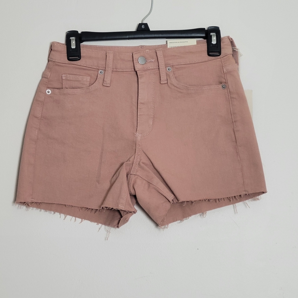 Universal Thread Pink cut off shorts Size 2 (26) New with tags